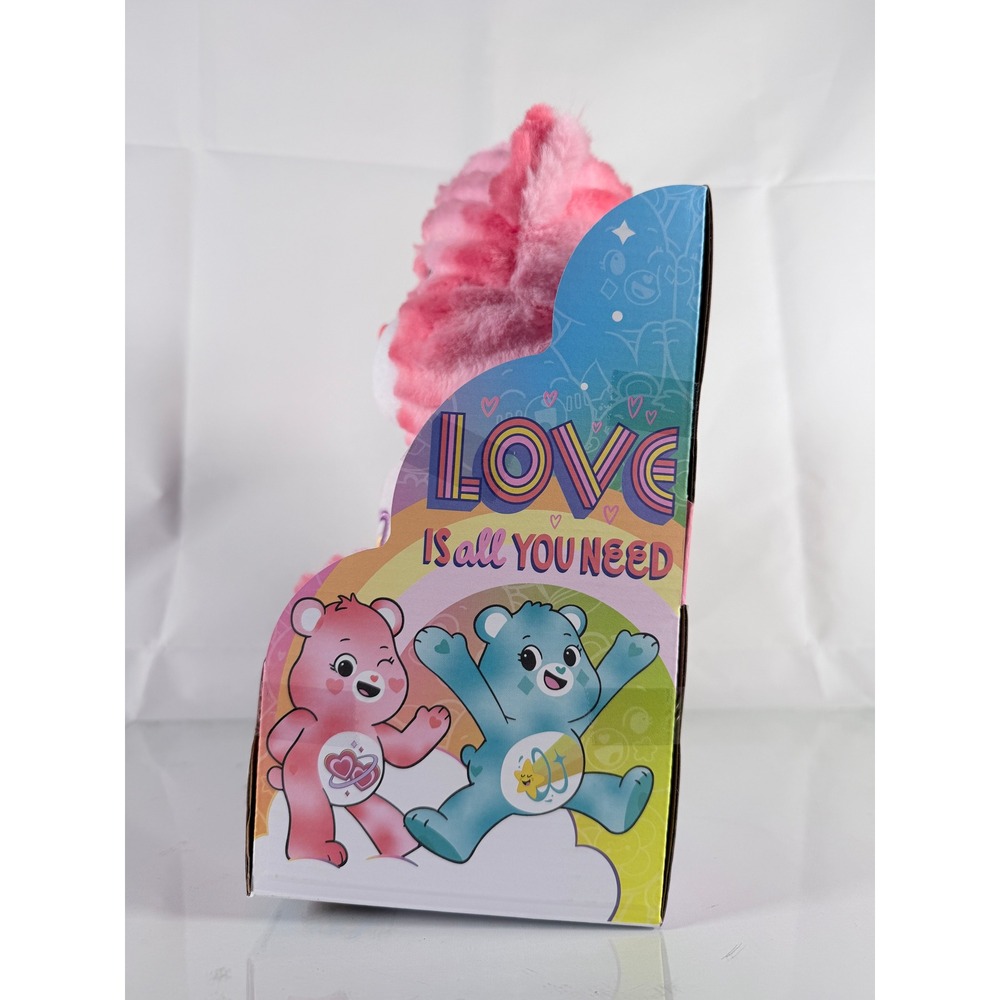 Care Bears Love-A-Lot Bear Pink Plush Walmart Exclusive 2024 Basic Fun 22940 - Picture 3 of 5